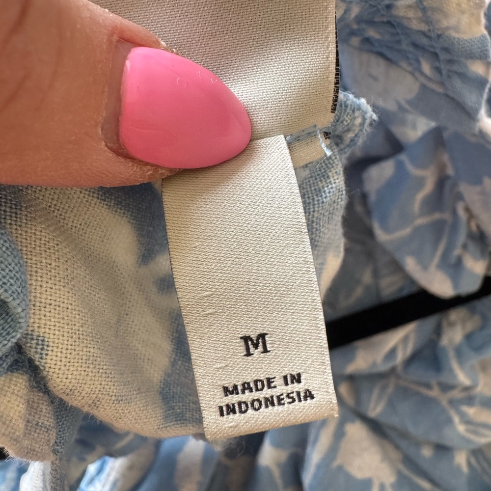 a new day Light Blue & White Floral Maxi Dress - Picture 7 of 9